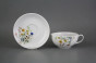 Cup low 0,35l with saucer Isabelle Flowering meadow Pattern B HBB č.2