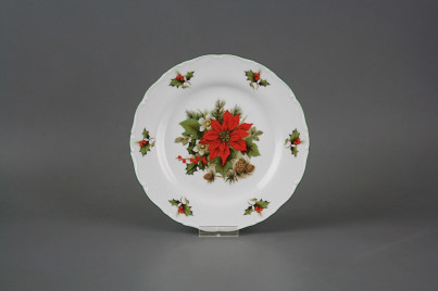 Dessert plate 19cm Ofelia Poinsettia FZL č.1