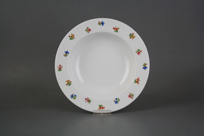 Deep plate 22cm Nina Flower sprays ABB č.1