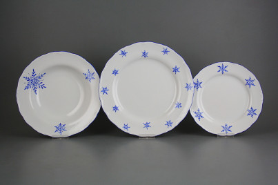 Plate set Ofelia Snowflakes 36-piece AAL č.1