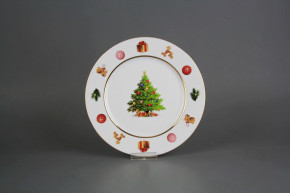 Dessert plate 19cm Nina Christmas Tree JGL