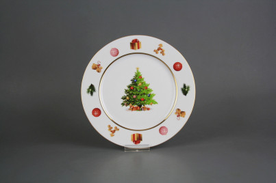 Dessert plate 19cm Nina Christmas Tree JGL č.1