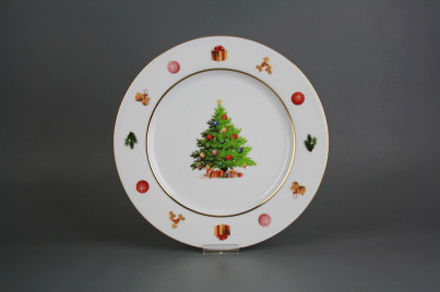 Flat plate 25cm Nina Christmas Tree JGL č.1