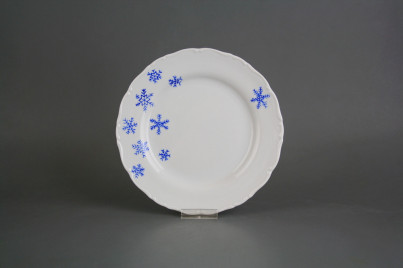 Dessert plate 19cm Ofelia Snowflakes BB č.1