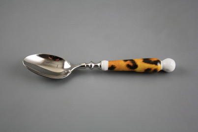 Soup spoon Bohemia 1987 Leopard BB č.1