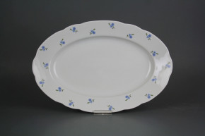 Oval dish 32cm Rose Forget-me-not Sprays ABB