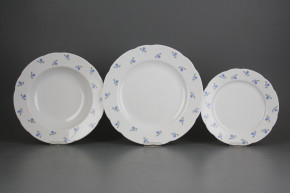 Plate set Rose Forget-me-not Sprays 12-piece ABB