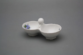 Salt cellar double Rose Forget-me-not BB