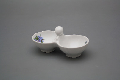 Salt cellar double Rose Forget-me-not BB č.1