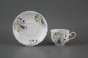 Tea cup 0,18l with saucer Ofelia Flowering meadow Pattern D CBB č.2