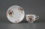 Tea cup 0,18l with saucer Ofelia Flowering meadow Pattern A CBB č.2