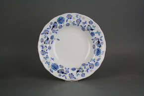 Deep plate 23cm Ofelia Blue Bird Garden BB