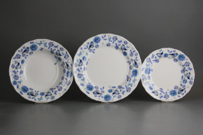 Plate set Ofelia Blue Bird Garden 12-piece BB