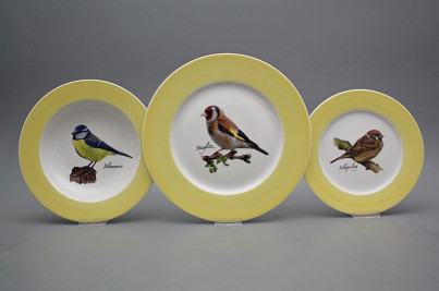 Plate set Nina Bird world 36-piece IYP č.1