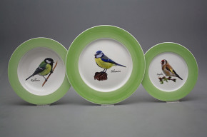 Plate set Nina Bird world 36-piece IZP