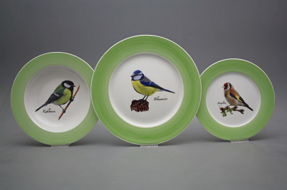 Plate set Nina Bird world 36-piece IZP č.1