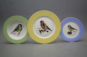 Plate set Nina Bird world 36-piece IMIX