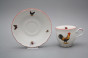 Coffee cup 0,18l and saucer Ofelia Hens CL č.4