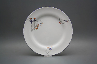 Flat plate 25cm Ofelia Geese CML č.1