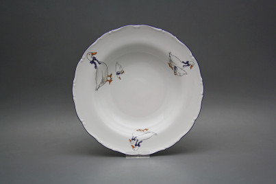 Deep plate 23cm Ofelia Geese CML č.1