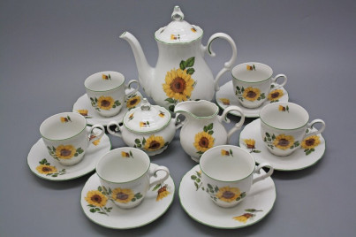 Coffee set Ofelia Sunflowers 15-piece ZL č.1