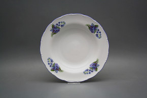 Deep plate 23cm Ofelia Forget-me-not EAL