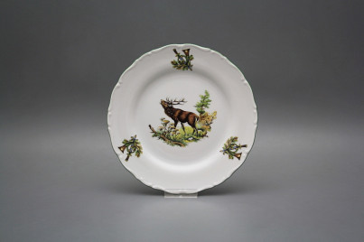 Dessert plate 19cm Ofelia Roaring deer GZL č.1