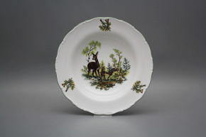 Deep plate 23cm Ofelia Doe and fawn GZL