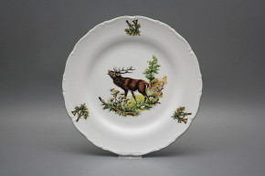 Flat plate 25cm Ofelia Roaring stag GZL