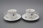 Coffee cup 0,18l and saucer Ofelia Geese ML č.2