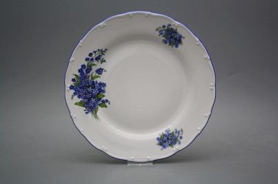 Flat plate 25cm Ofelia Forgel-me-not CAL č.1