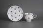 Coffee cup 0,18l and saucer Ofelia Meadow flowers Sprays ML č.3