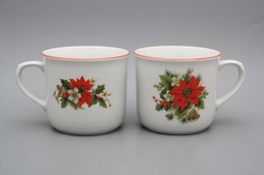 Mug Varak 0,65l Poinsettia CL