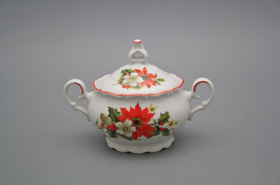 Sugar bowl 0,24l Ofelia Poinsettia CL č.1