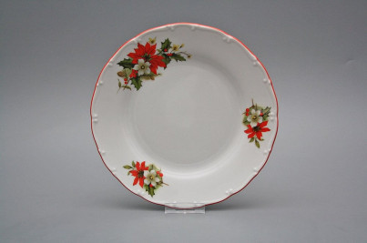 Dessert plate 19cm Ofelia Poinsettia CCL č.1