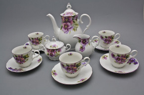 Coffee set Ofelia Pansy 15-piece FL