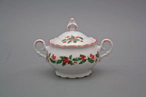 Sugar bowl 0,24l Ofelia Christmas holly CL