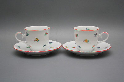 Coffee cup 0,18l and saucer Ofelia Sprays CL č.1