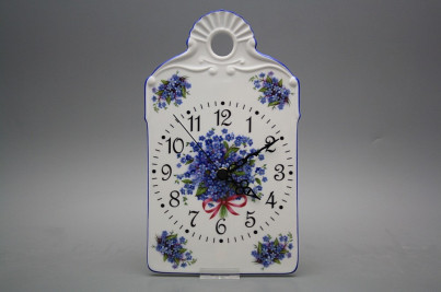 Cutting board clock Forget-me-not AL č.1