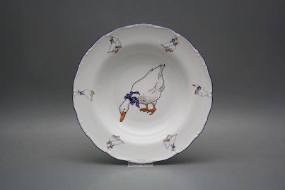 Deep plate 23cm Ofelia Geese FML č.1