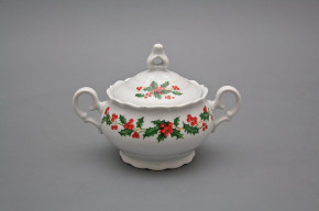 Sugar bowl 0,24l Ofelia Christmas holly BB