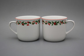 Mug Varak 0,65l Christmas holly CL