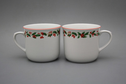 Mug Varak 0,65l Christmas holly CL č.1