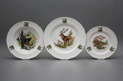 Plate set Ofelia Gamekeepers 18-piece GZL č.1