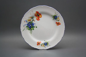 Flat plate 25cm Ofelia Field flowers CAL