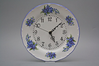 Plate clock Ofelia Forget-me-not AAL č.1