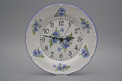 Plate clock Ofelia Cornflowers FAL č.1