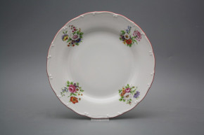 Flat plate 25cm Ofelia Meissen bouquet ECL