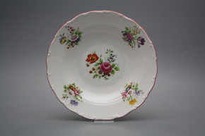 Deep plate 23cm Ofelia Meissen bouquet GCL