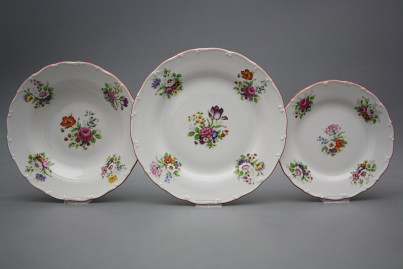 Plate set Ofelia Meissen bouquet 18-piece GCL č.1